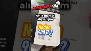 Almanya Market Alışverişi 2023 #almanya #almanyadayasam