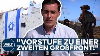 LIBANON: "Massive Luftschläge!" Schwere Gefechte zwischen Hisbollah und israelischer Armee!