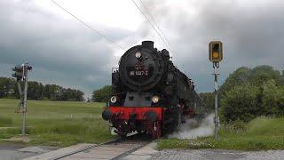 Historic Steam Engine 95 1027 Climbing the Harz Mountains (2021)