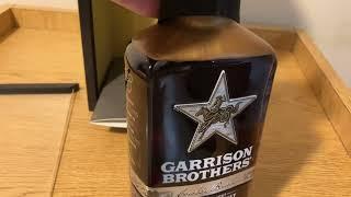 10th anniversary Garrison Brothers bourbon