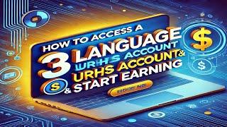 How to Access a 3-Language UHRS Account & Start Earning