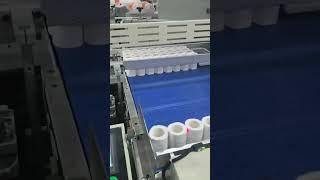 Automatic toilet paper packing machine #factory #machine #packaging