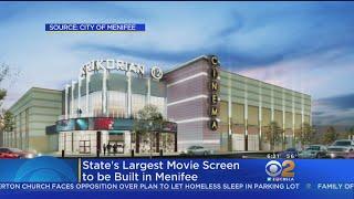 California's Largest Movie Theater To Be Built In Menifee