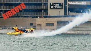 Matt Hall Skims Water -  Red Bull Air Race Qualifying (2010)