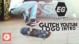 Glitch Logo Opener YouTube Intro Kinemaster  | Editing Craze