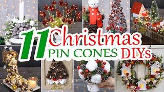 11 New Diy Christmas Decoration Ideas With Pin Cones 2024