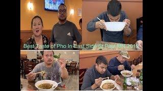 Hmong best tastes of Pho in twin cities MN..Cups and Cheers Restaurant 2019