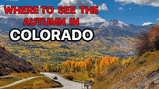 AUTUMN IN COLORADO | 4K| Autumn Vibes | Travel #autumn #nature #fallcolors