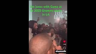 JIM jones with Game at Ye 2025 Grammy   Jimmy outside