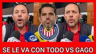 Así habló Fentanes sobre Fernando Gago | Defiende a Chivas su próximo rival | Noticias Chivas Hoy