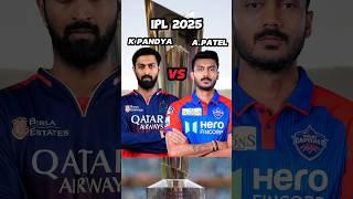 krunal Pandya vs axar Patel in IPL 2025 #cricket#viralvideo#viralshorts#shortsfeed#viral#ytshorts
