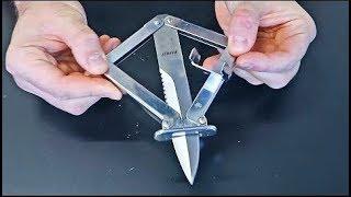 5 Weirdest Folding Knives Mechanisms - part 10