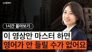 [1시간 몰아보기] 이 영상만 마스터 하면 영어가 들립니다!