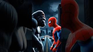 Spider -Man and Gorilla AI Fusion |Ai Creation #youtubeshorts #shortvideos #animalfusion #hybrid #ai