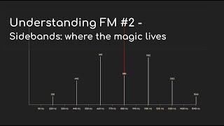 Understanding FM #2 - The magic of sidebands and the origin of all those cool sounds