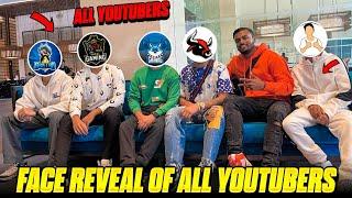 Face Reveal Of All Free Fire Youtubers 