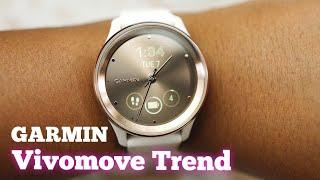 Garmin Vivomove Trend Unboxing - Ivory Peach Gold