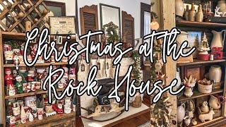 Historical Christmas Home Tour + Christmas at the Historic Rock House