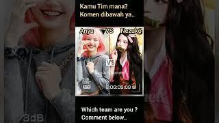 Anya VS Nezuko in Real Life , which team are you ?