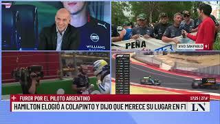 Interlagos, el sexto Gran Premio de Colapinto en la Fórmula 1