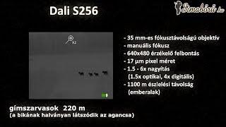 Dali S256 hőkamera