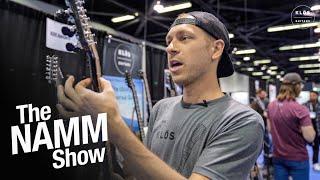 KLŌS GUITARS at NAMM 2024 Full Booth Walk-Through with the FOUNDER!