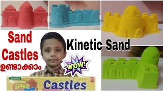 kinetic sand oddly satisfying video|kinetic sand| unboxing| malayalam| green panther juan