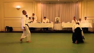 Aikido Shudokan 32nd demo: Shihan Joe Thambu