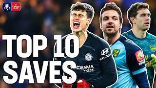 TOP 10 SAVES FROM 2019/20 SEASON  Kepa, Krul, Martinez | Emirates FA Cup 19/20