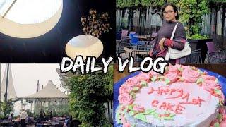 Another random vlog | Baked a cake for the first time!