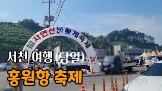 40대 브이로그 / 서천 여행 (당일) / 홍원항 축제 / 전어 / 꽃게