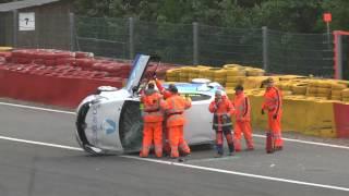 Crashes World Series Renault Spa 2013