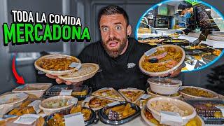 COMIENDO TODA la COMIDA PREPARADA de MERCADONA ¿La mejor comida de supermercado?