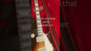 i haven't seen anyone do this with a les paul lmao #guitar #music #lespaul #gibson #gibsonguitar