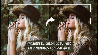 Como MEJORAR en 3 MINUTOS los COLORES de una FOTO en PSD - TUTORIAL paso a paso- Antonella Schmidt 