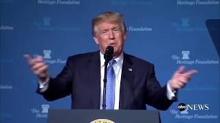 Watch Live: President Donald Trump full speech at Heritage Foundation's President's club meeting