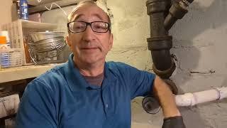 NJ Home Inspector Performs Sewer Line Inspection.