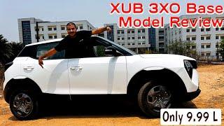 New XUV 3XO Is Here️ MX3 Pro @9.99 Lakh Only - Detailed Review In Hindi  XUV 3XO Base Model 