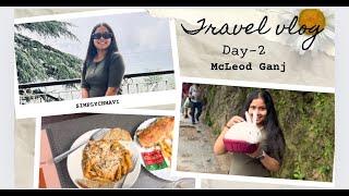 My travel to Mcleodganj, Naddi [ Himanchal Pradesh ] (Day 2)||Waterfall||Cafe