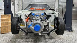 RX7 no prep build. Part 4 cutting it apart and rebuilding it. massive transformation