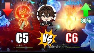 This is Why C6 Gaming is BEYOND BROKEN.. | C5 vs C6 Gaming Comparison - Genshin Impact