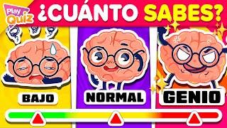 ¿Sabes más que alguien de 10 años?  | ¿Cuánto Sabes? -  Play Quiz de Cultura General