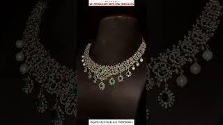 Presenting Beautiful Detachable Diamond Necklace studded with VVS EF IGI Certified Natural Diamonds.