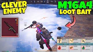 i bait Assualt player with my loot | M16a4 is not bad | PUBG METRO ROYALE