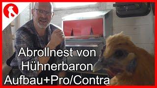 107 Abrollnest von Hühnerbaron - Unboxing/Aufbau/ Pro+Contra