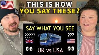 Americans React to British vs American English **50 Differences**