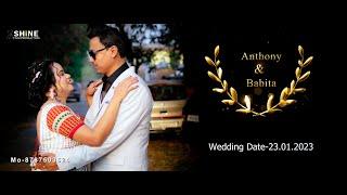 Anthony weds Babita wedding Short Video|Shine Film Production |8787503624