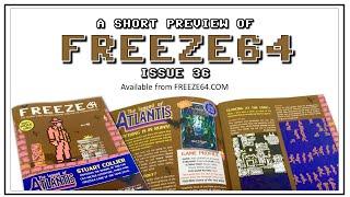 FREEZE64 fanzine issue 36 for the Commodore 64