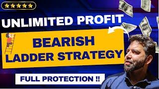 Unlimited Profit "Bearish ladder Strategy" | Get pro with #equityincome