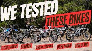 The BEST Mid-Size Electric Dirt Bikes [in 2024]